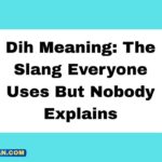 Dih Meaning The Slang Everyone Uses But Nobody Explains