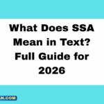 What Does SSA Mean in Text Full Guide for 2026