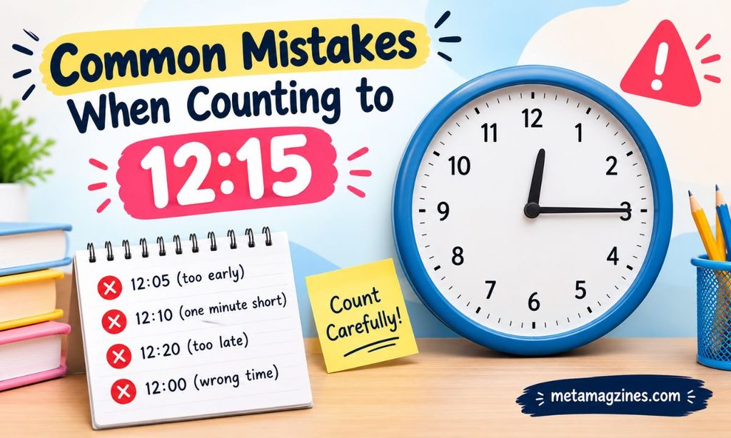 Common Mistakes When Counting to 12:15
