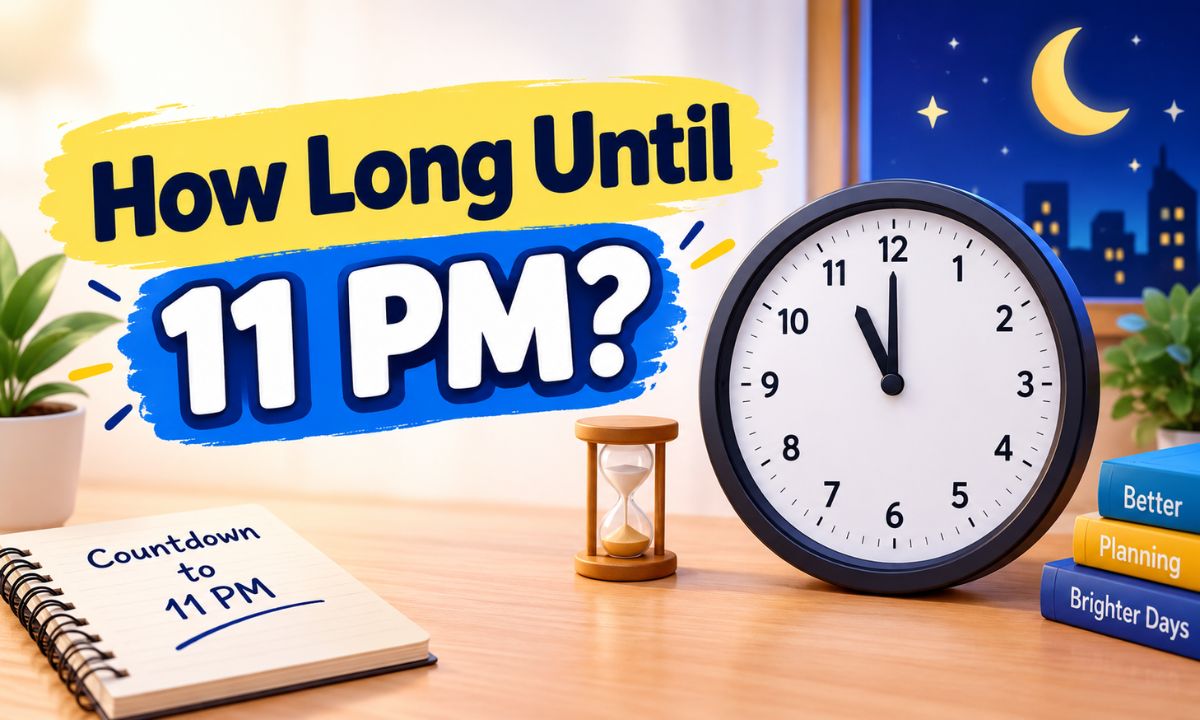 How Long Until 11 PM