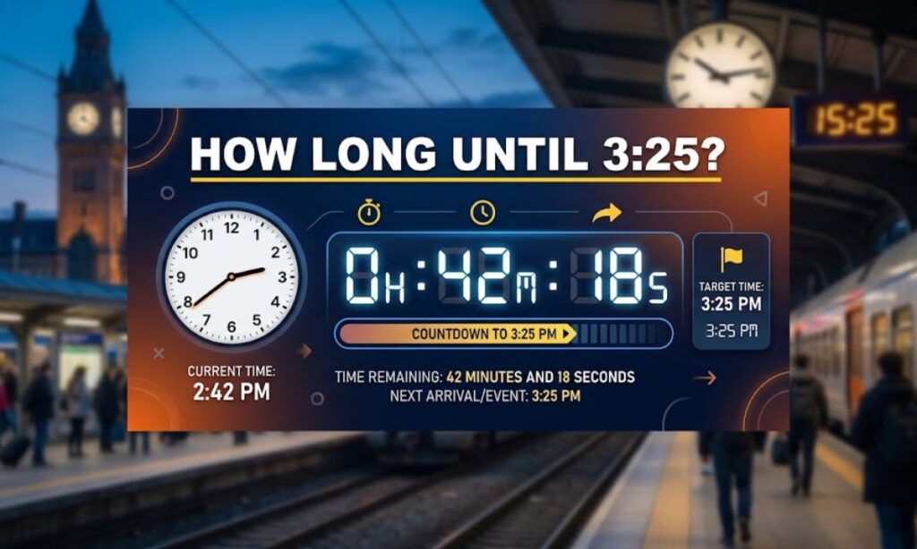 How Long Until 3:25?