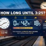How Long Until 3:25?