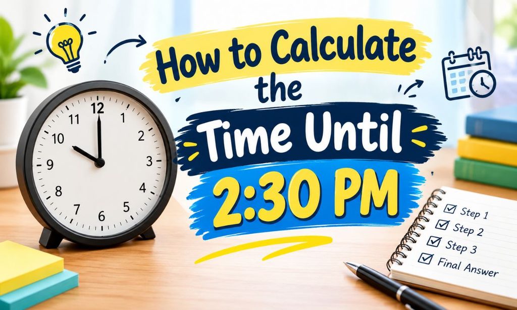 How to Calculate the Time Until 230 PM