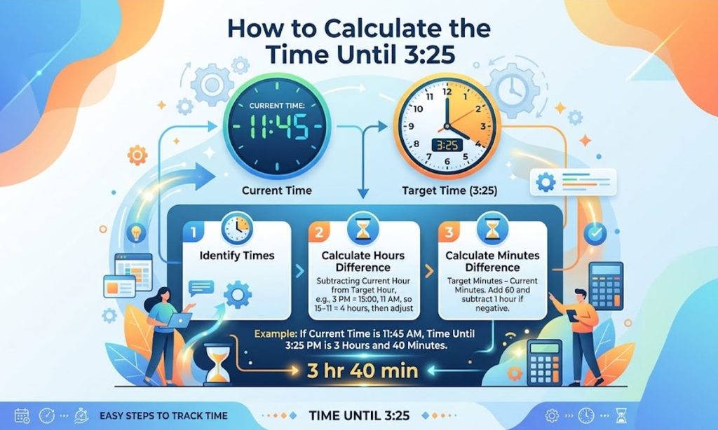 How to Calculate the Time Until 325